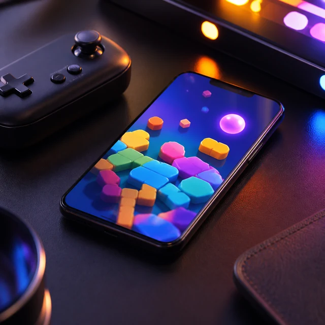 Mobile game and handheld controller